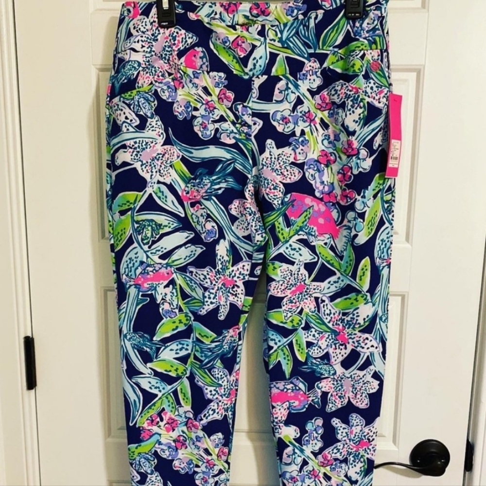 Lilly Pulitzer Golf Fairway Pants, Size 12, EUC - Picture 5 of 7